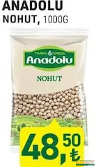 TARIM KREDİ ANADOLU NOHUT 1000 G TARIM KREDİ ANADOLU NOHUT 1000 G